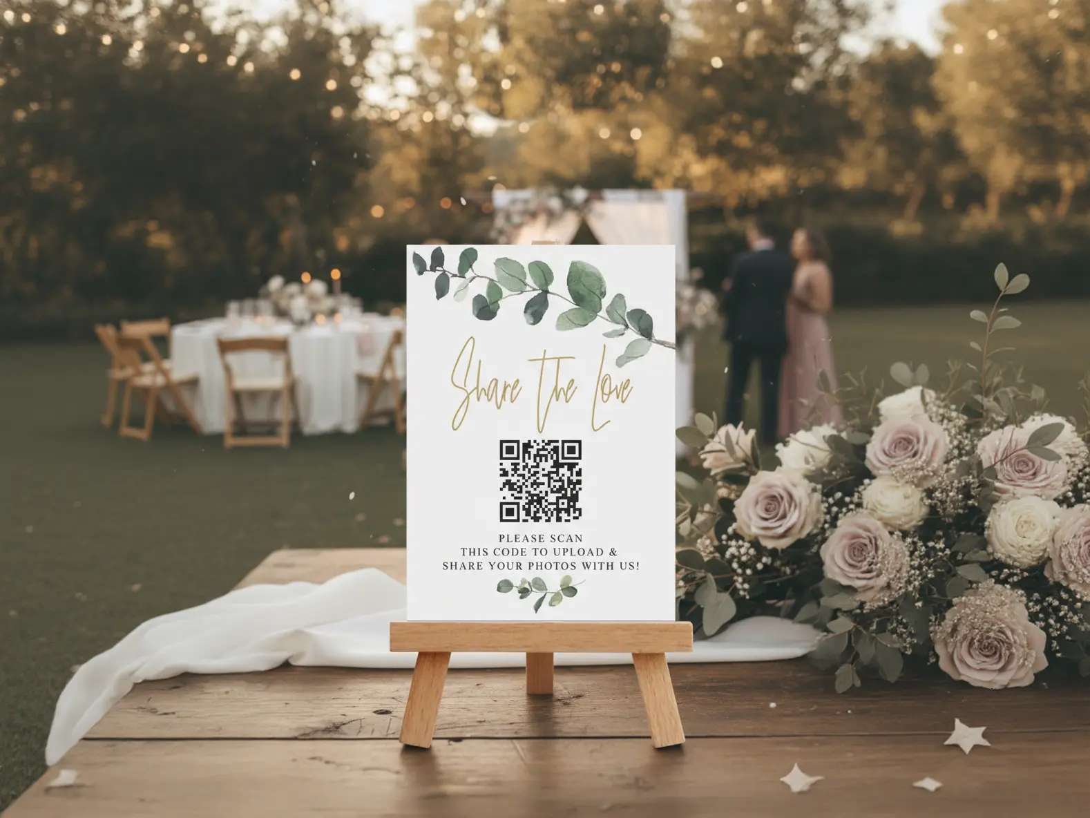 1. Download Your Wedding QR Card